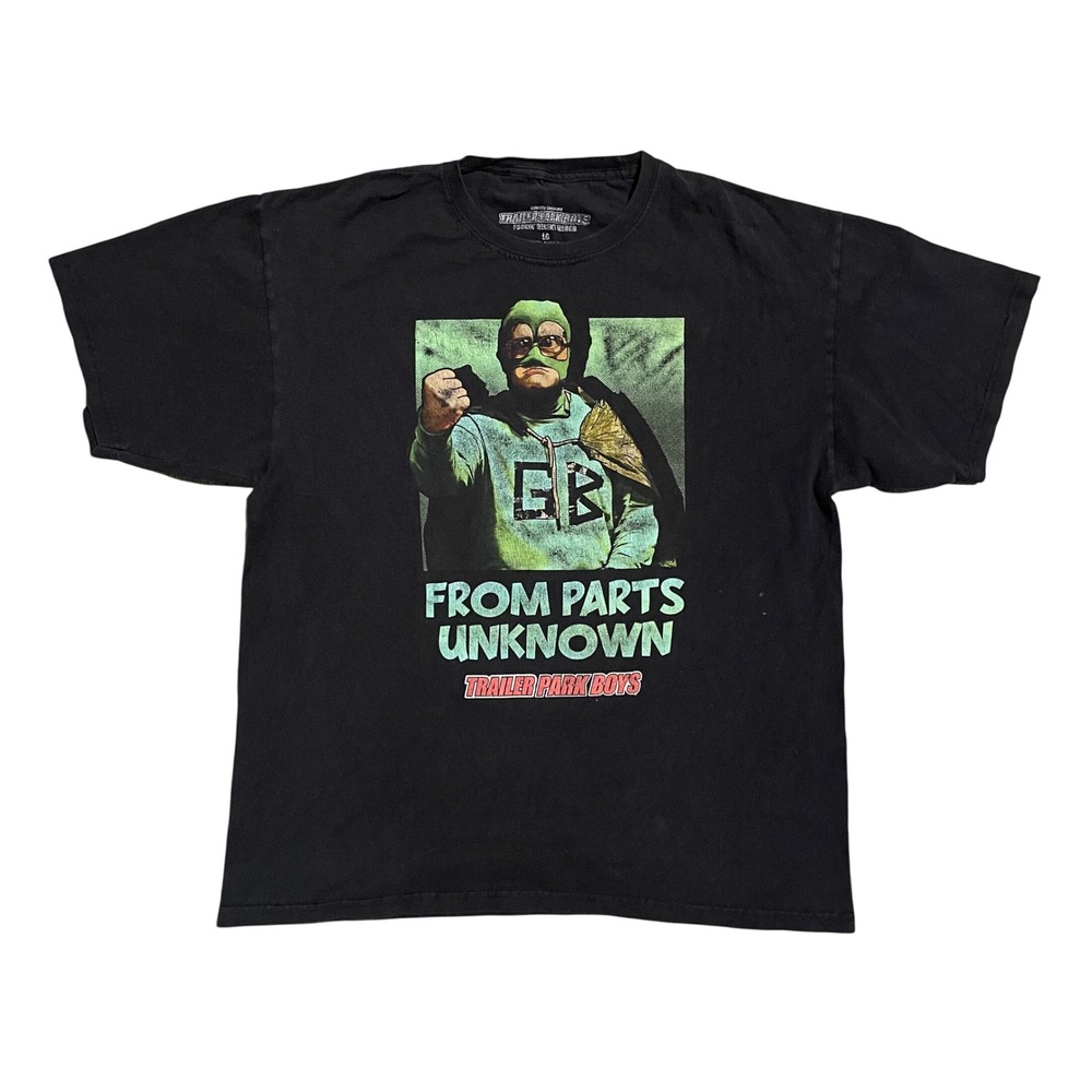 Y2K Trailer Park Boys Bubbles Green Bastard Shirt Large Black From Parts Unknown